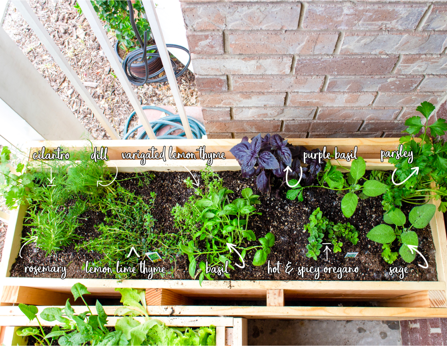 diy reveal: planter box garden – a greener blog